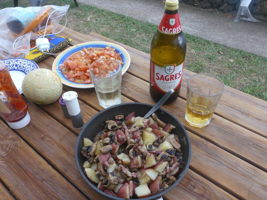 Abendessen: Pilzpfanne