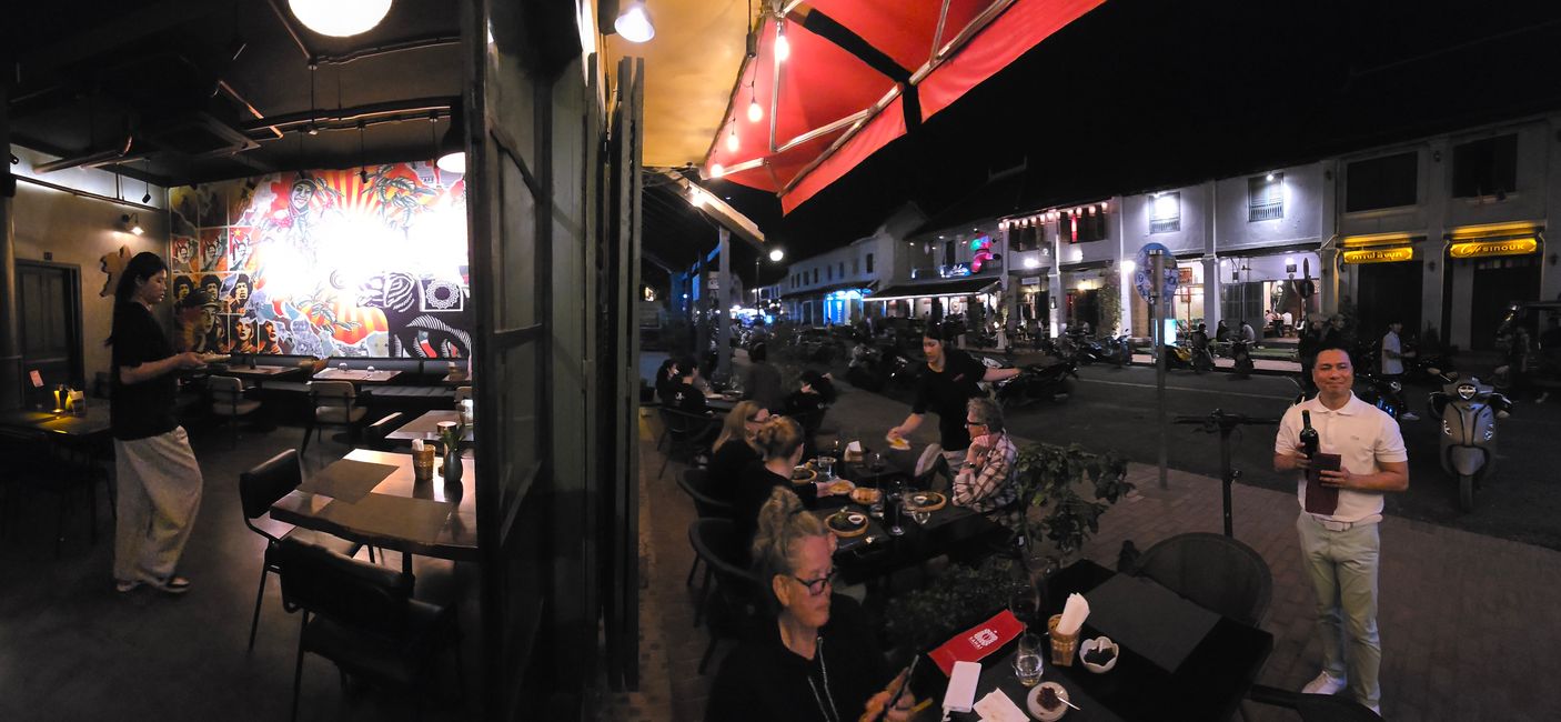 Heilig Abend in Luang Prabang