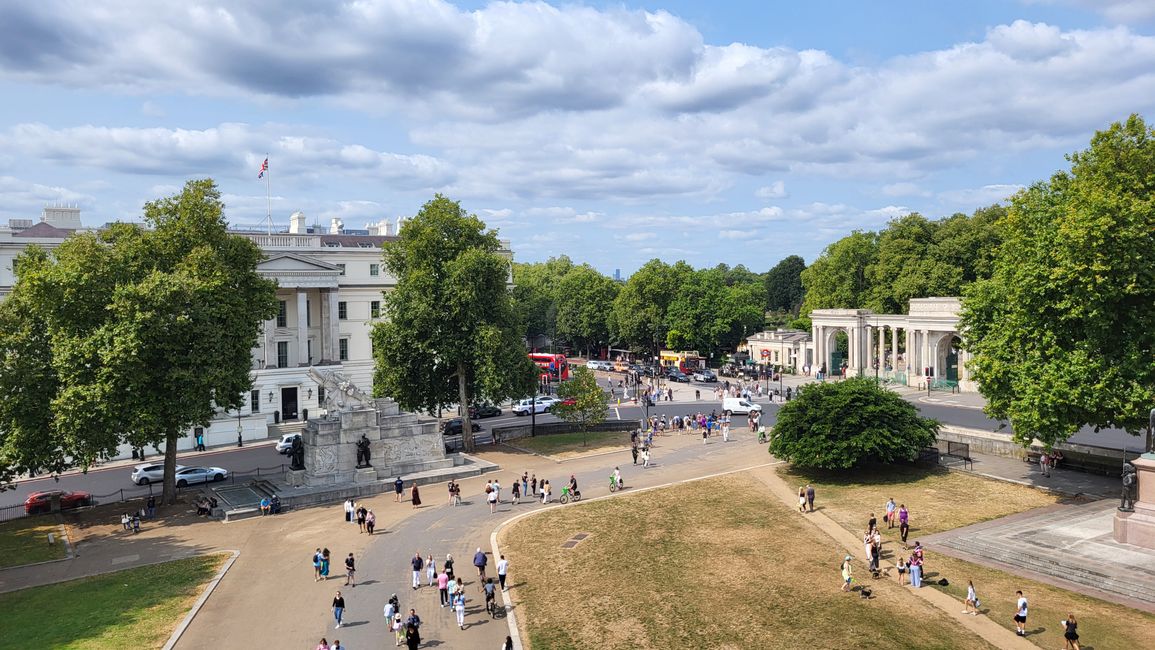 View from the Wellington Arch