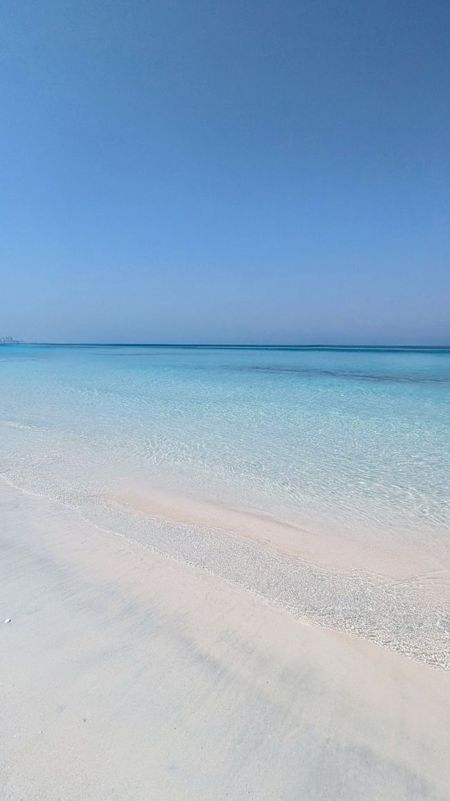 The seagrass from the day before yesterday has almost completely disappeared. A large bathtub!