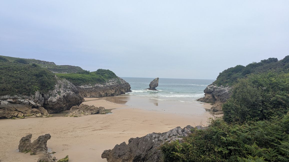 11. Stage Camino del Norte from Serdio to Pendueles