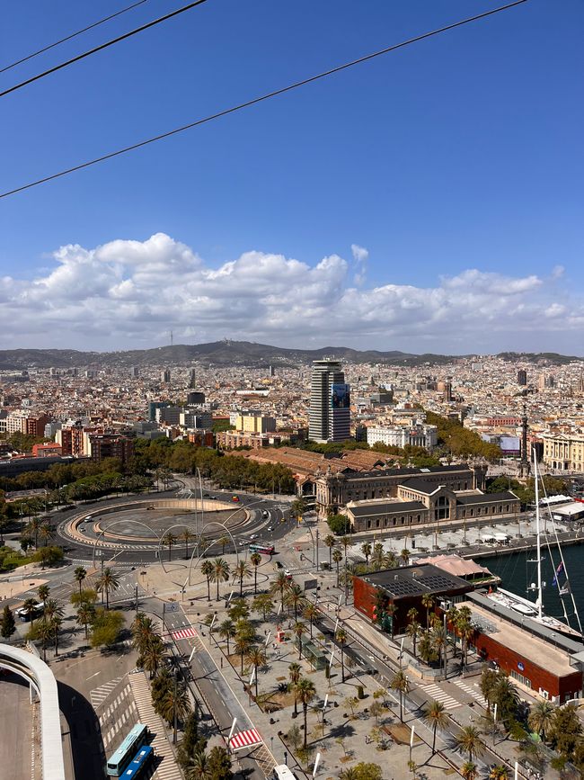 No éramos conscientes de que Barcelona está rodeada de (relativamente altas) montañas