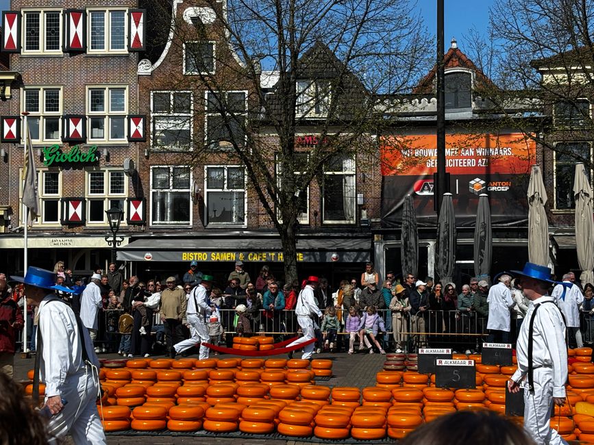 Marché au fromage d'Alkmaar