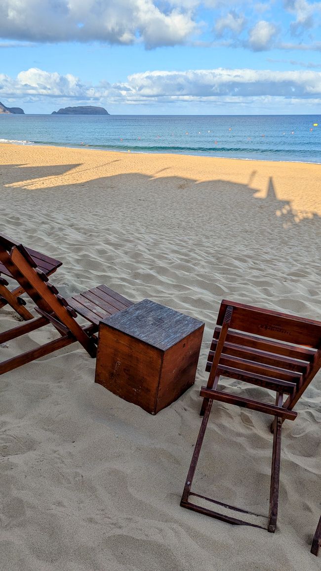 Tag 4: Chillen am Strand von Porto Santo