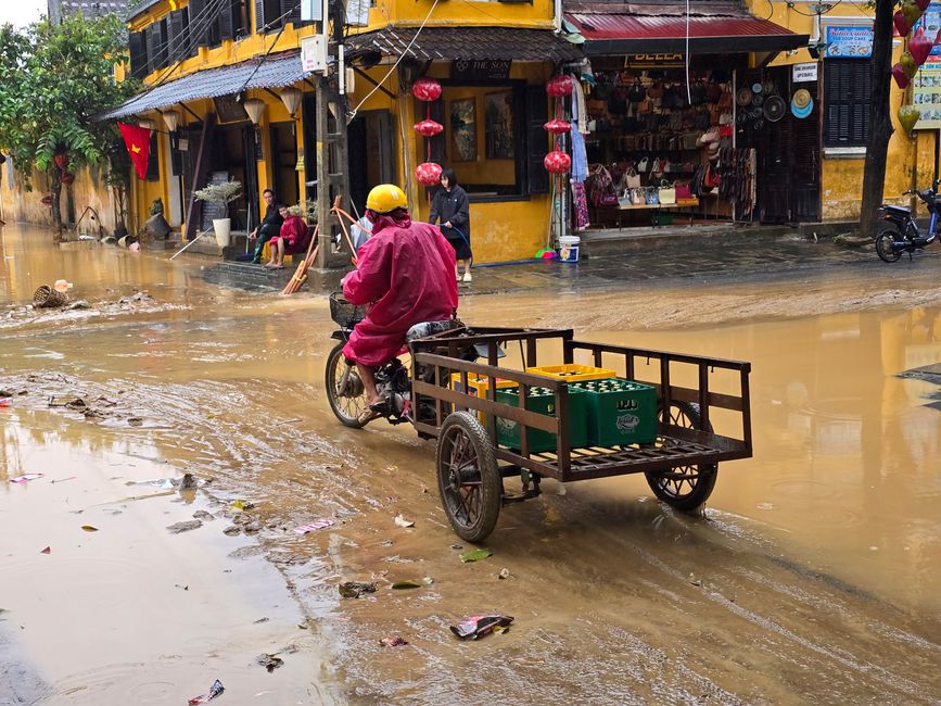 Hoi An - les travaux de nettoyage ont commencé
