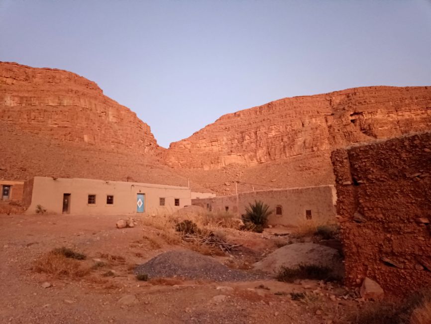 On the way to the Sahara