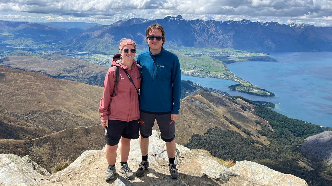 Am Gipfel vom Ben Lomond