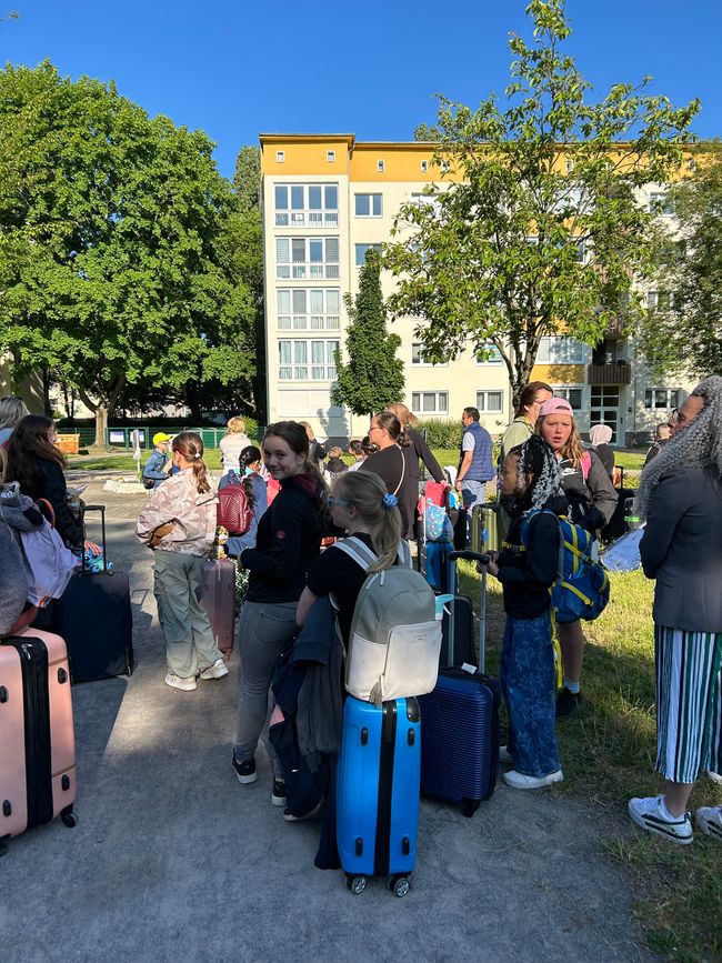 School trip to Petzow