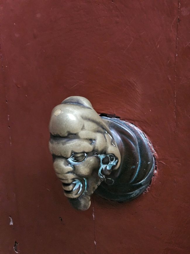 Typischer venezianischer Türknauf