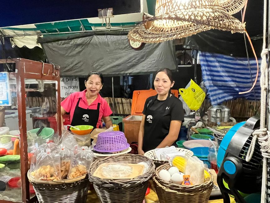 Papaya-Salat im Tamarind Market