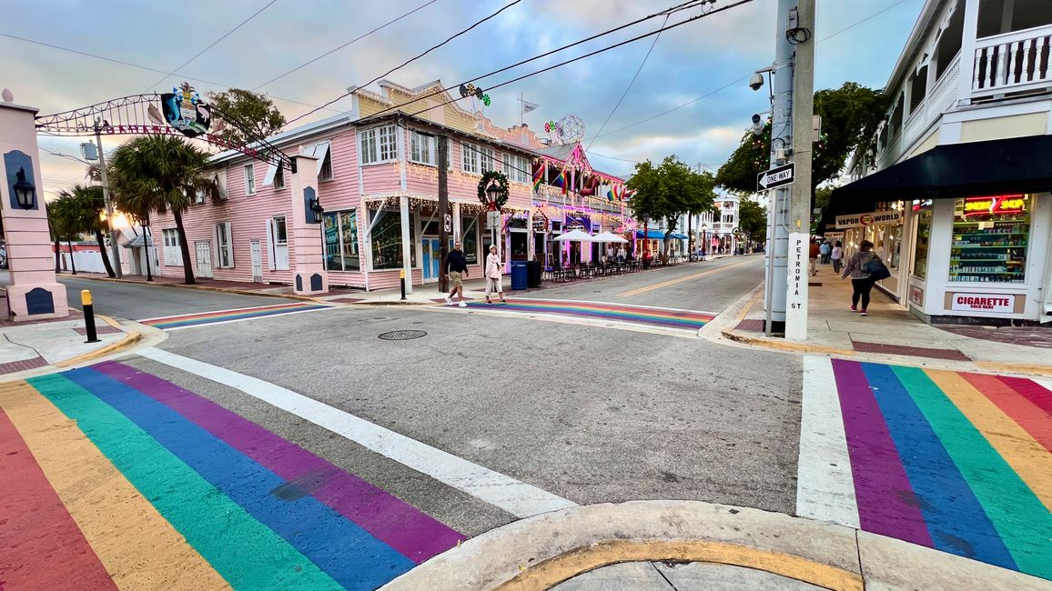 Tag 396 - Southernmost point & Duval Street by Golf Cart