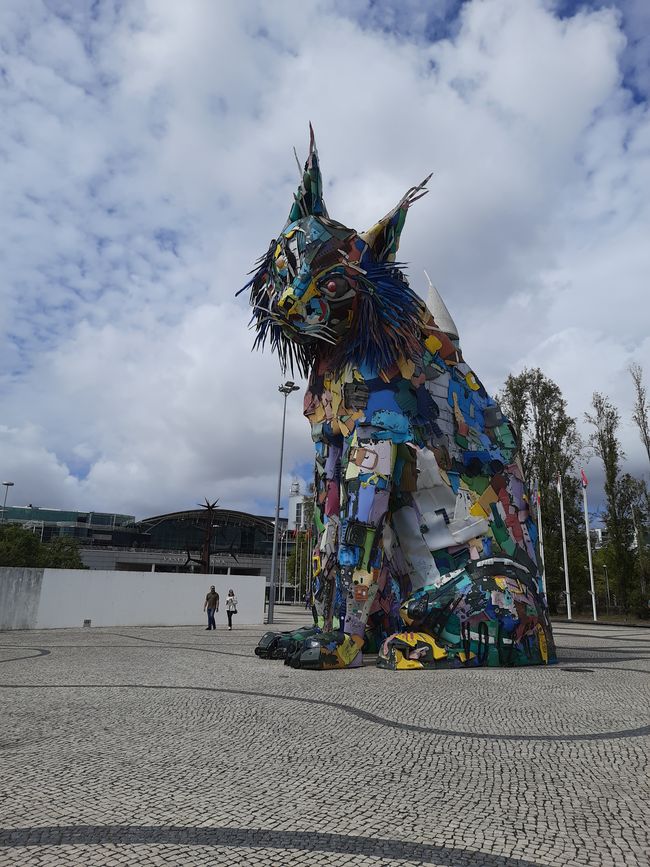 ¿Una obra de arte hecha de basura?