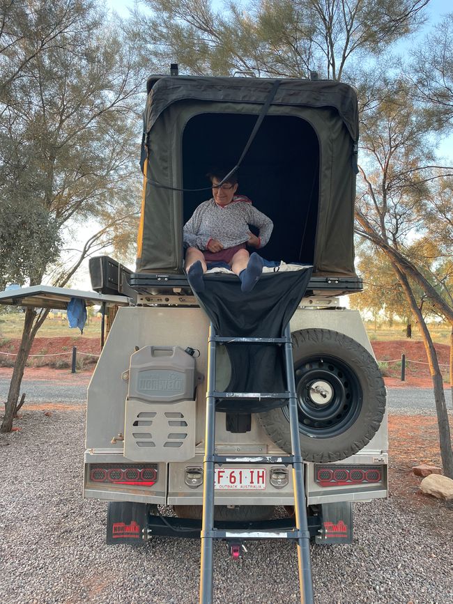 Morgenstund… im Kings Canyon Resort 