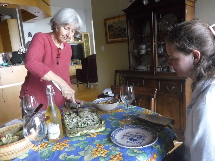 Suzanne hat wieder lecker gekocht