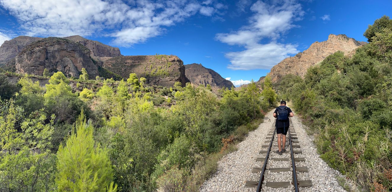 Hiking in the Vouraikos Gorge