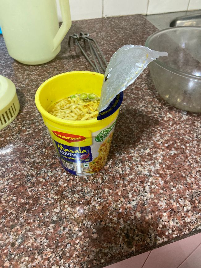 Maggi ist Indien sehr bekannt als Fertignudelproduzent