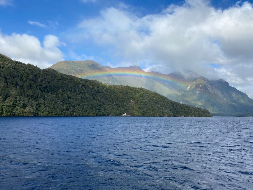 Lake Manapouri & Regenbogen