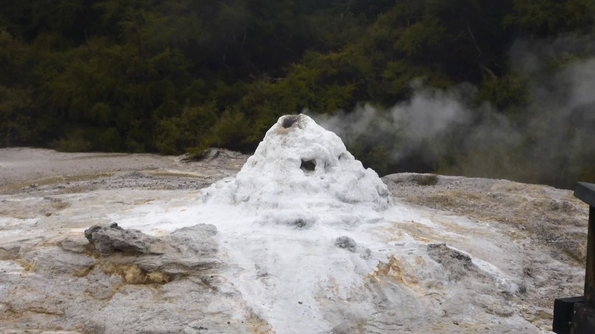 Der Geysir ruhu