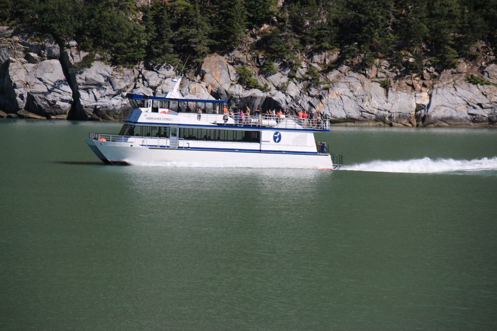 Tag 23: Skagway - Haines: das große Schwitzen in Alaska beginnt!