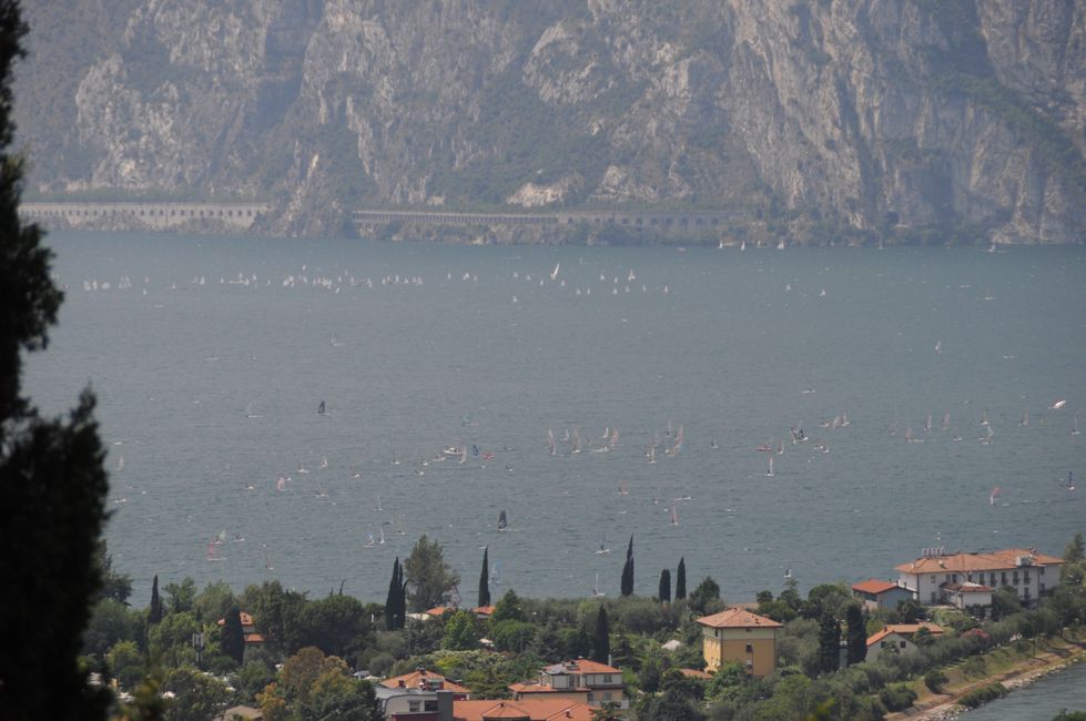 Torbole am Gardasee im Juli 2013