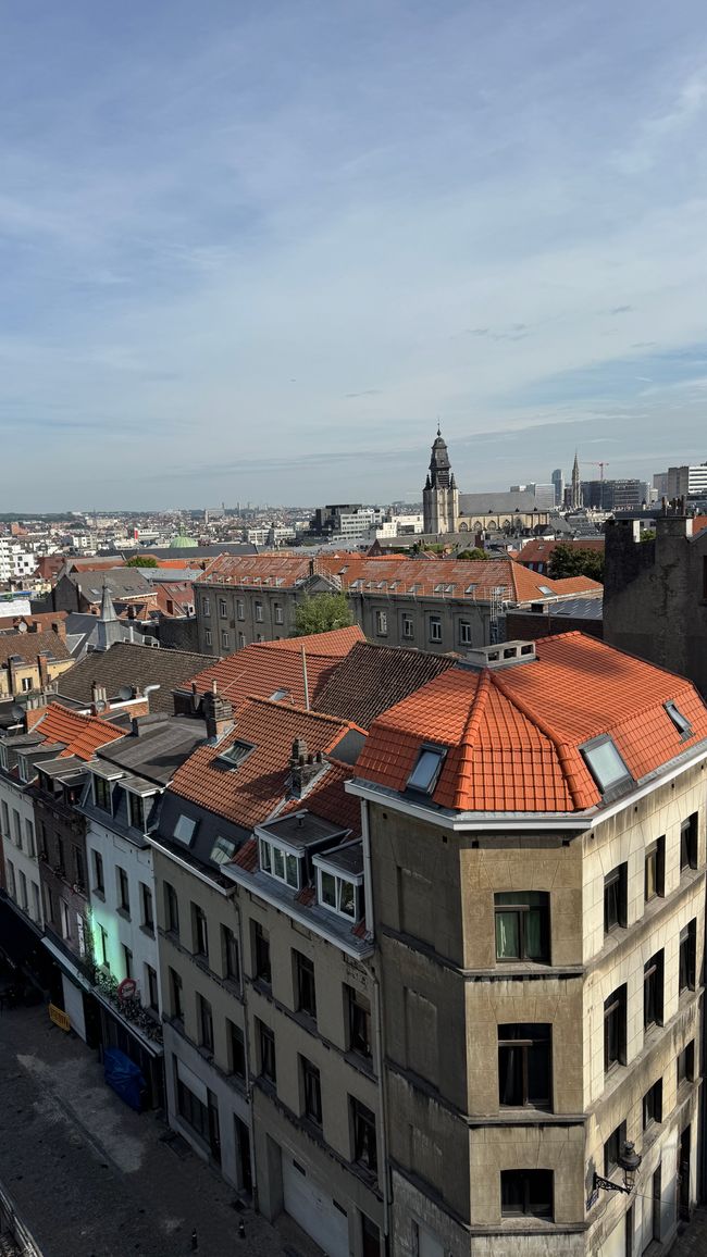 Blick über die Stadt Brüssel