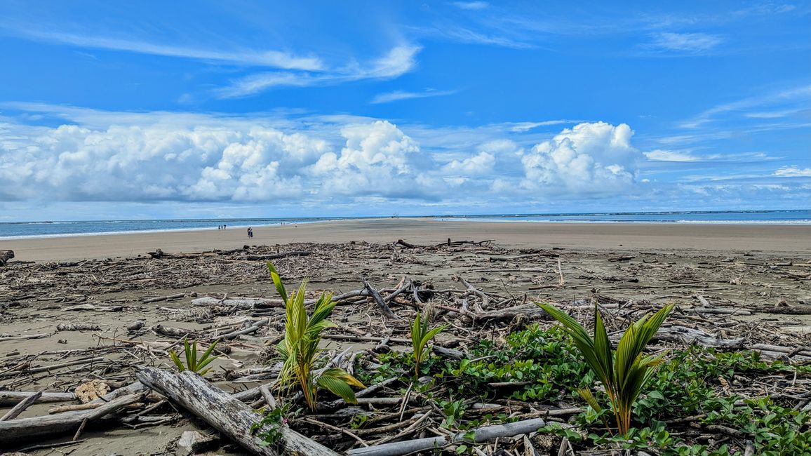 Sandbank vor Uvita 