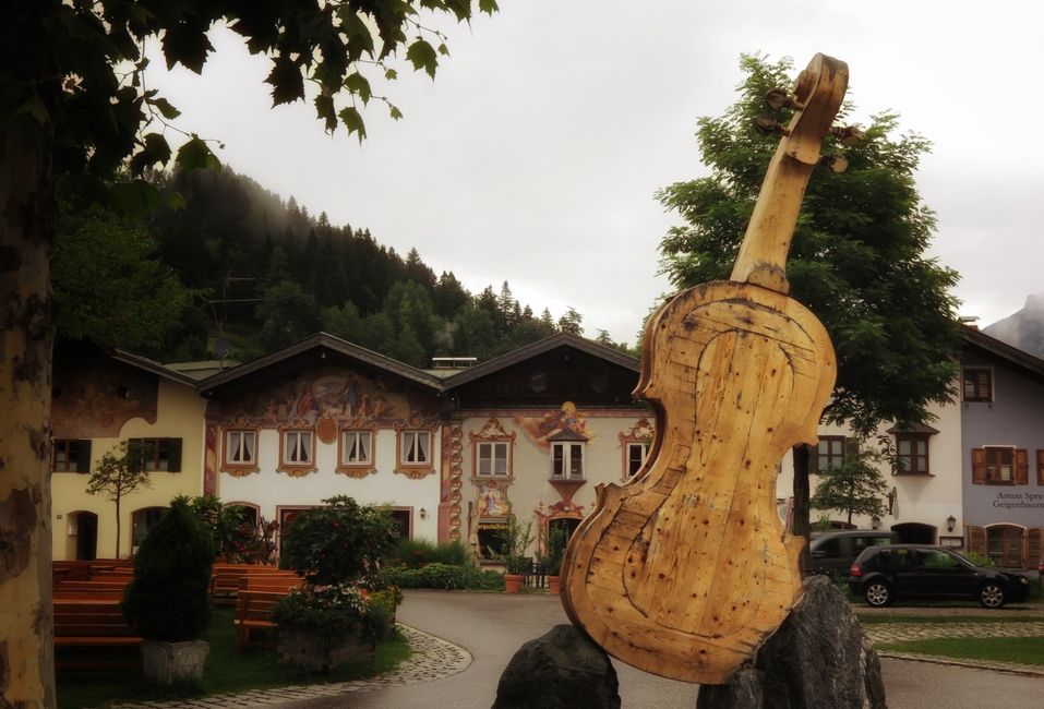 Mittenwald bekannt für den Geigenbau