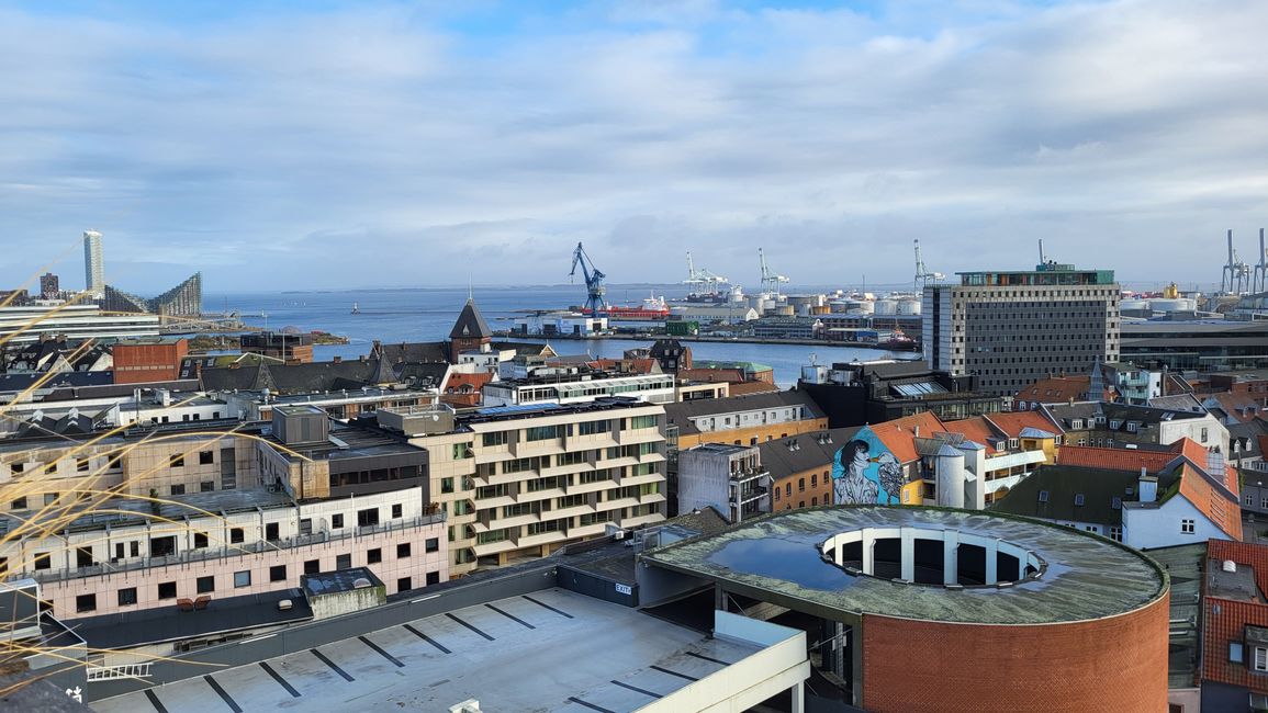 Blick vom Salling Roof Garden 