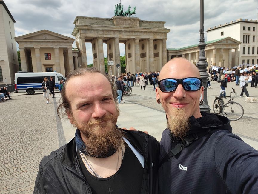 Stolz sind sie!!