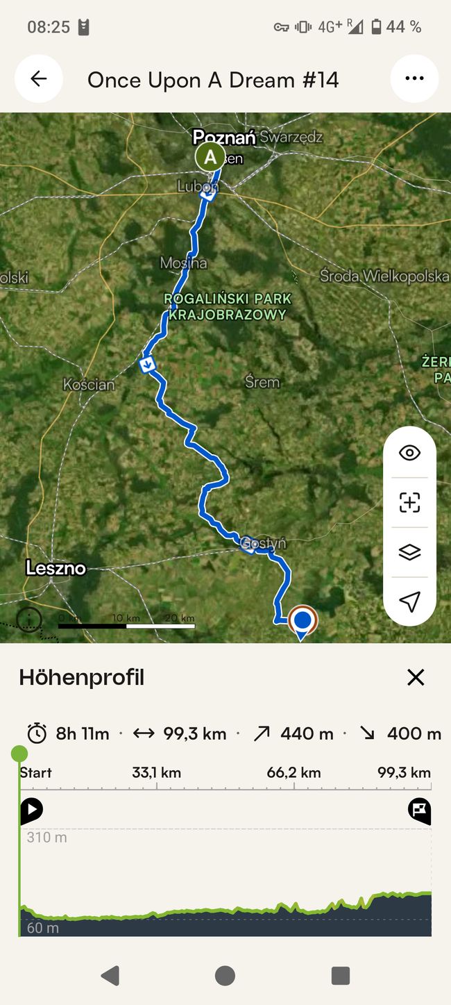 Maplibre | © komoot | Map data © OpenStreetMap Contributors