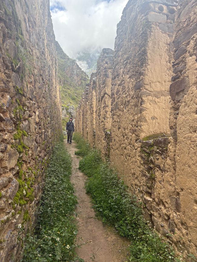 Getreidespeicher in Ollantaytambo
