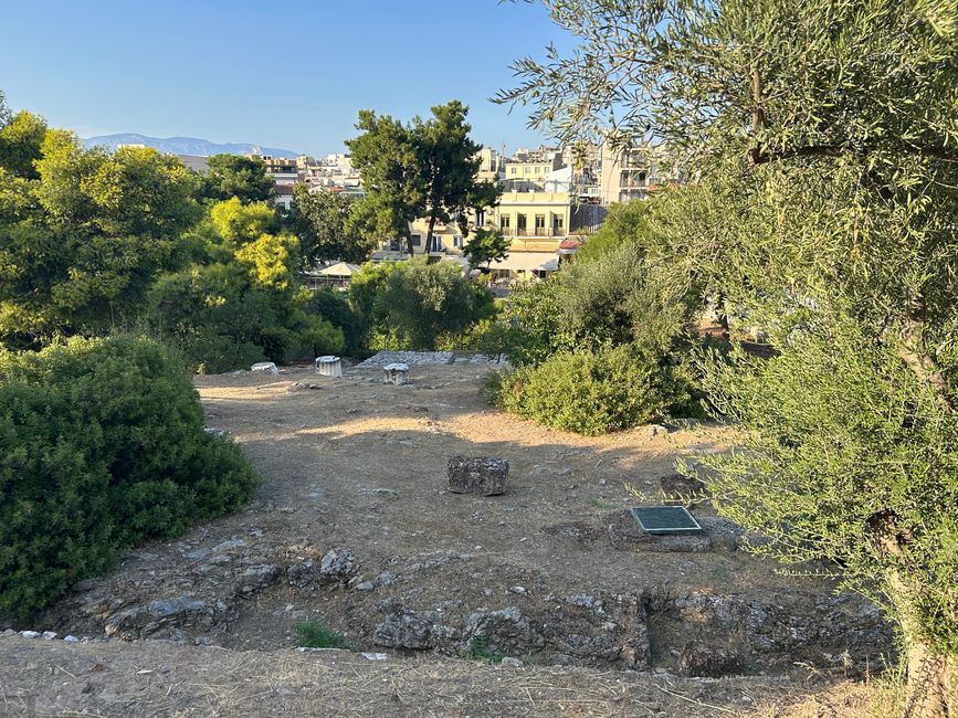 Blick auf den Agora Bone Well