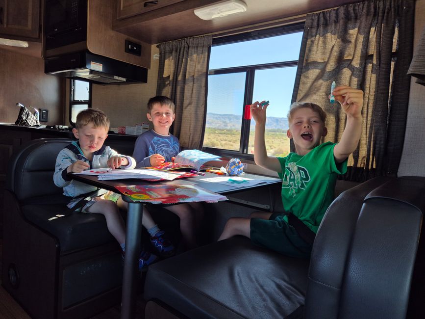 In viaggio nel camper