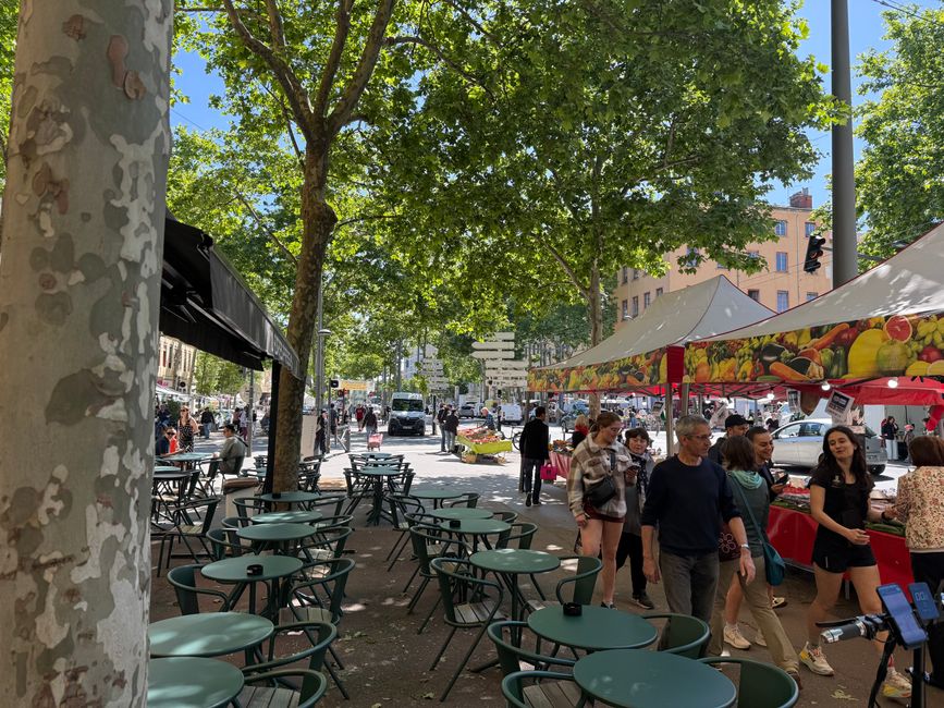 Mercato in Bd de la Croix-Rousse