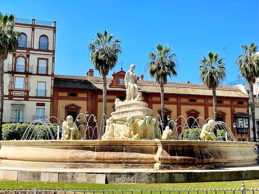 Einer der vielen wunderschönen Brunnen.