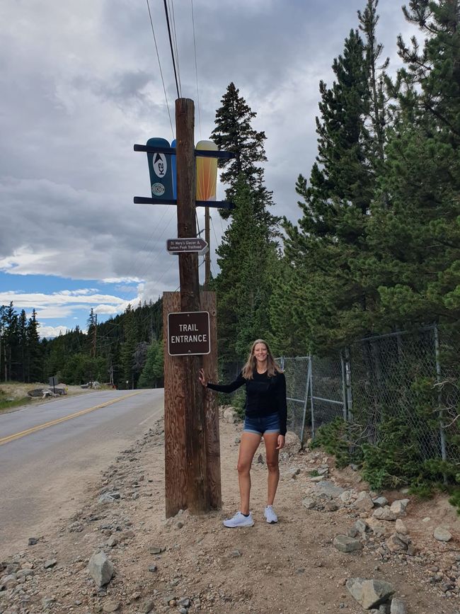 Trail to St. Mary's Glacier