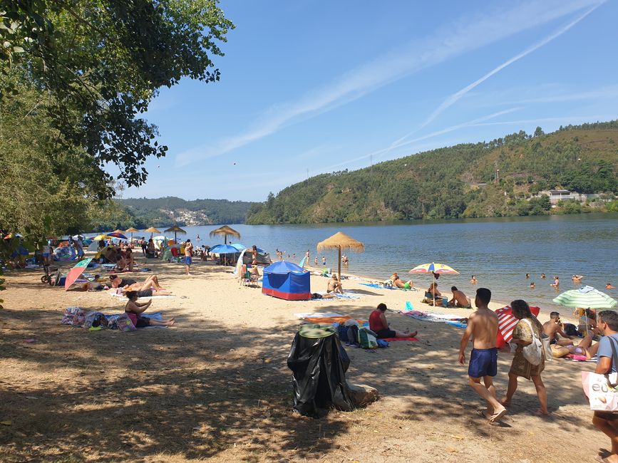 Fiesta con portugueses y viejos amigos