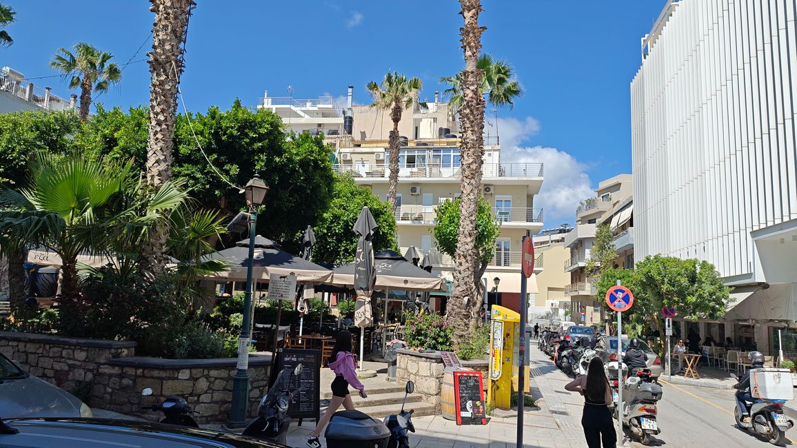 Busfahren in Heraklion