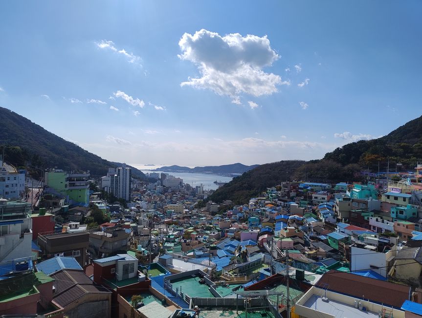 Gamcheon desde arriba 