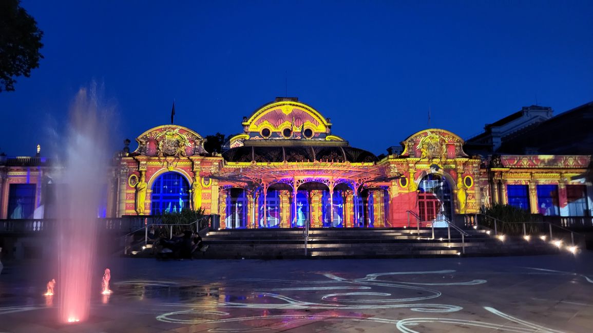 Lichtershow "son et lumières"