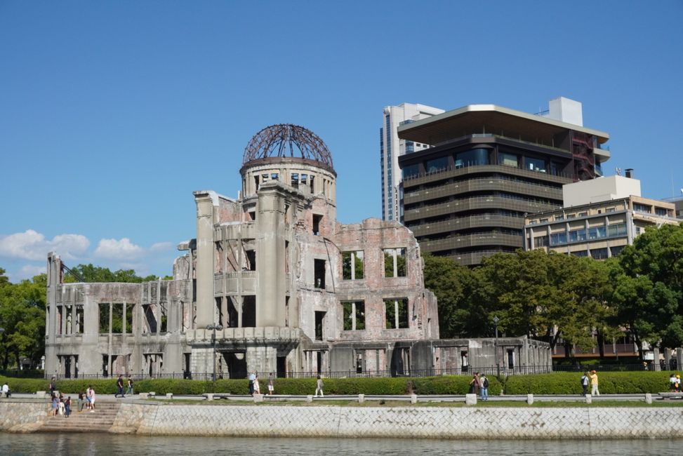 Ankunft in Hiroshima