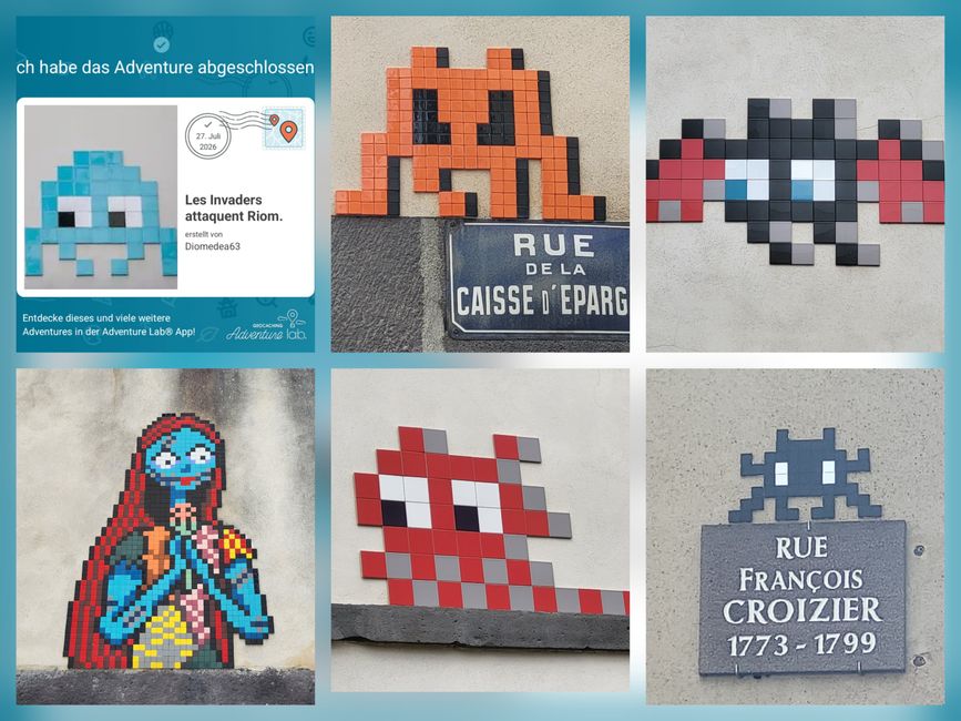Kunstwerke von "Invader"