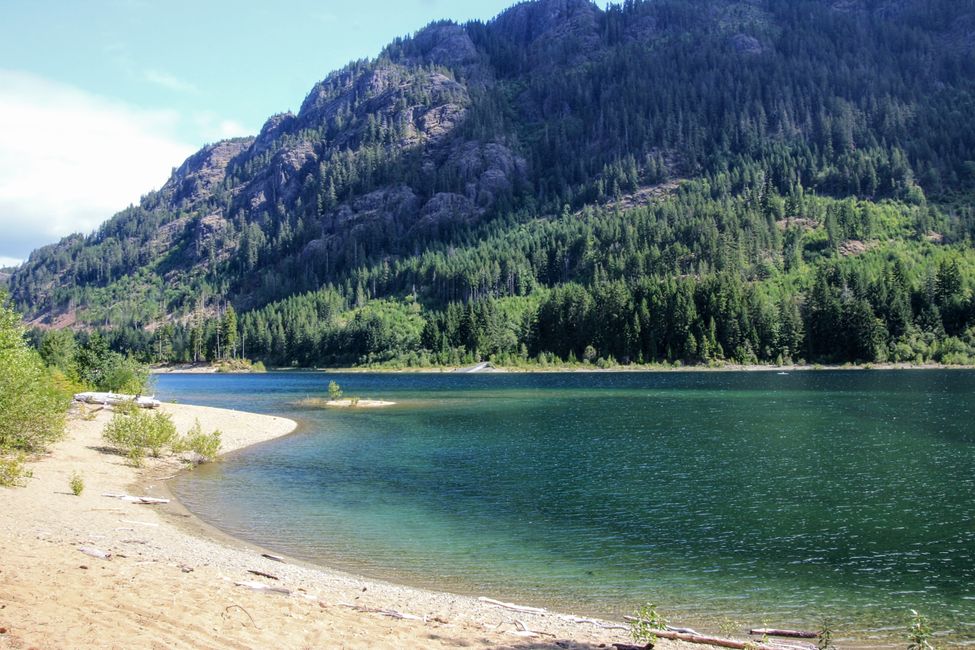 Buttle Lake Beach Trail