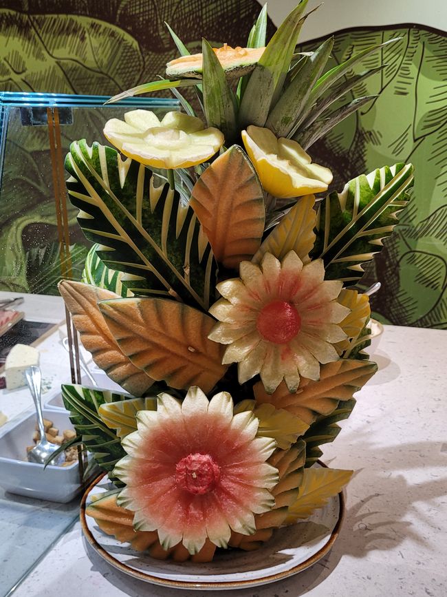 Artful Fruit Carving