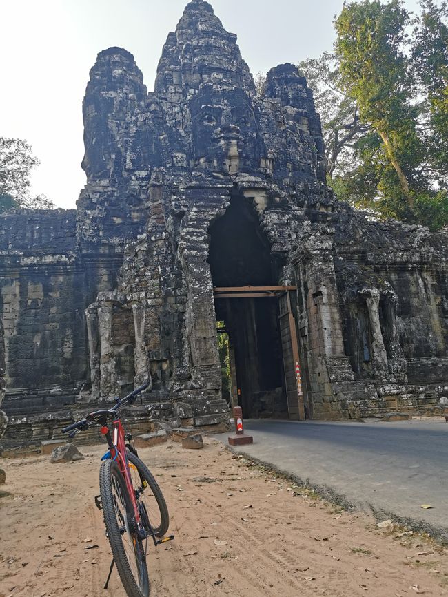 On Temple Tour in Siem Reap