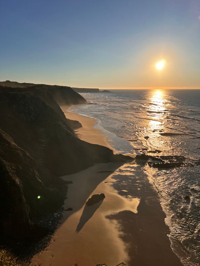 Mit den schönsten Klippen