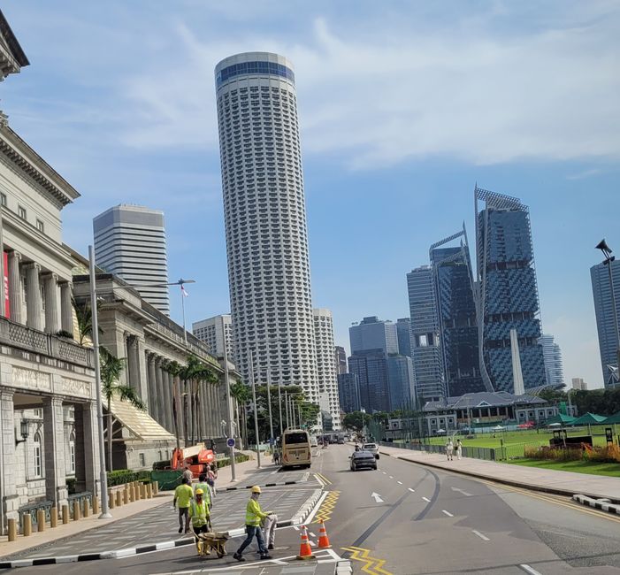 Tag 116 und 117: Kreuzfahrt rund um die Welt  - Singapur