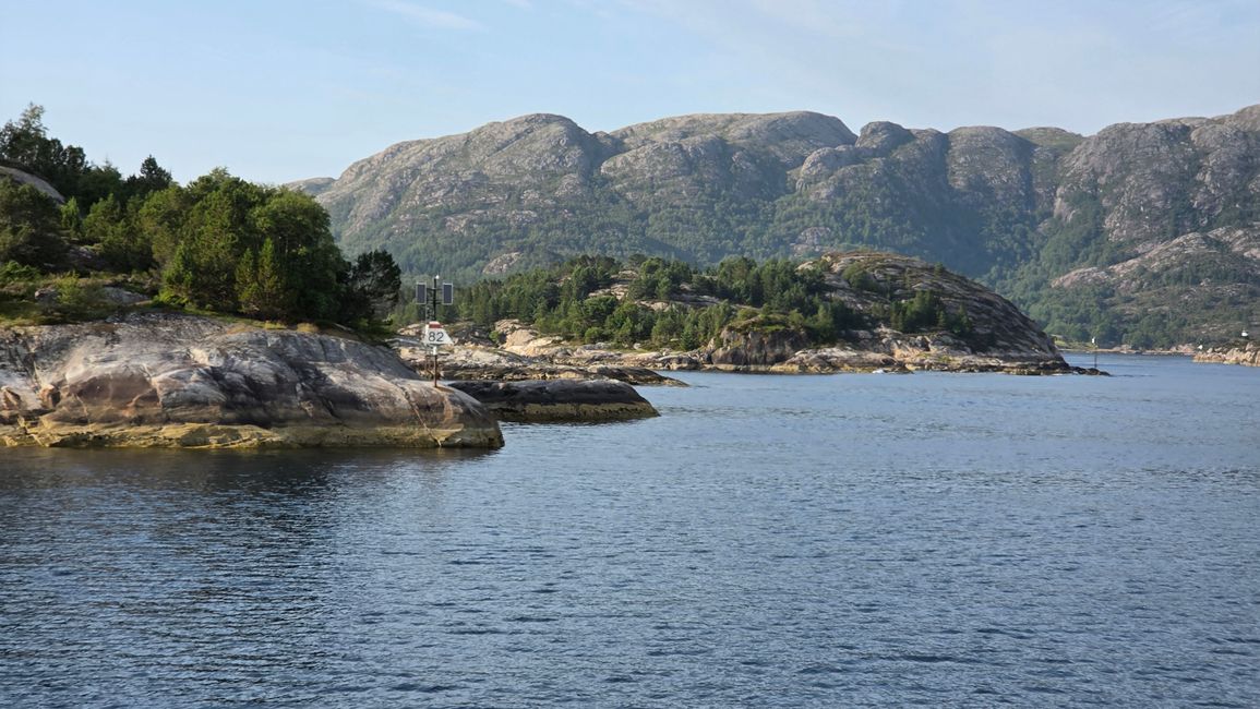 Fahrt mit dem Schnellboot von Flam - Bergen