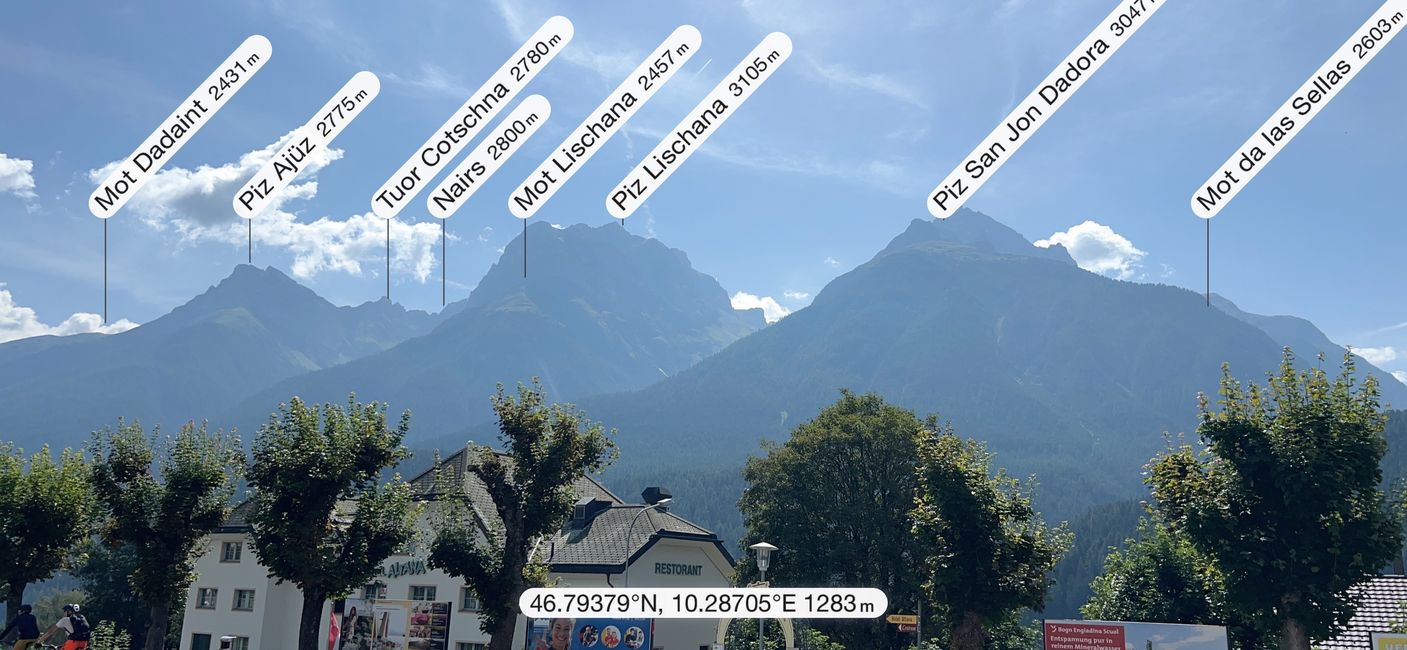 Die Berge tragen Romanisch