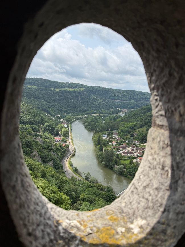 View of the valley of the Doubs